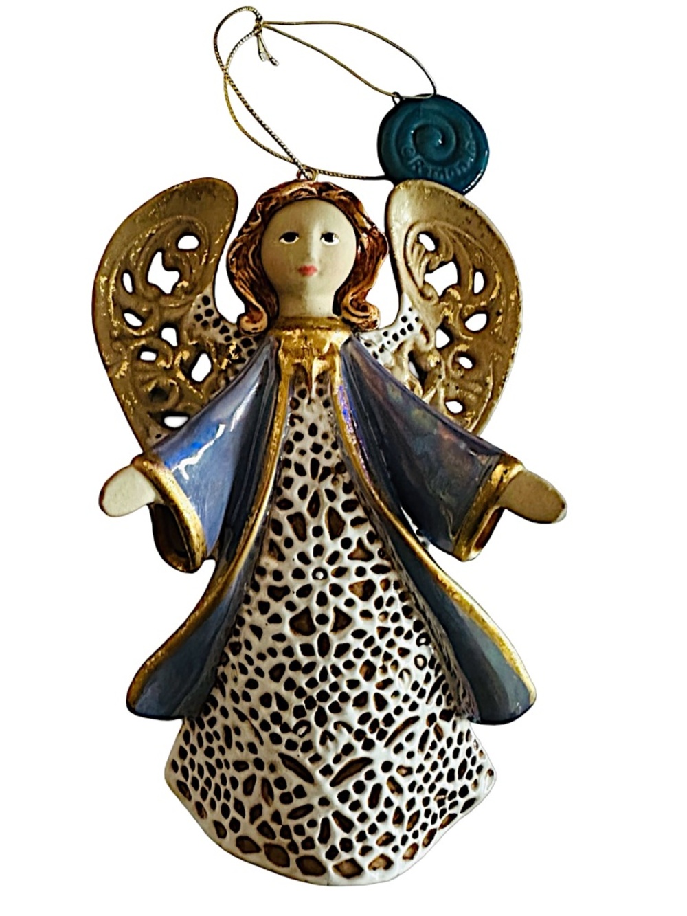 ROMAN INC Origins Artisan Collection 5.5” Angel Figure Open Arms 2003